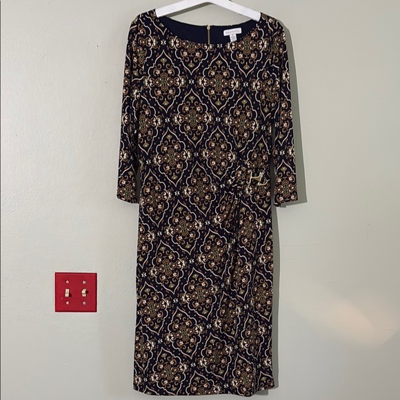 charter club sheath dress Charter Club Printed Cutout Sheath Dress, Only at Macy's
